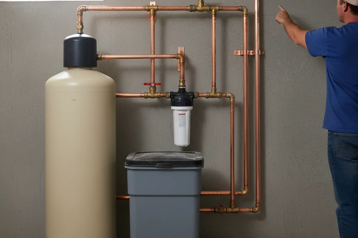 Whole-house water treatment system installed in Hawkins